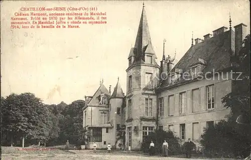 Chatillon sur Seine Chateau Marmont Schloss Kat. Chatillon sur Seine