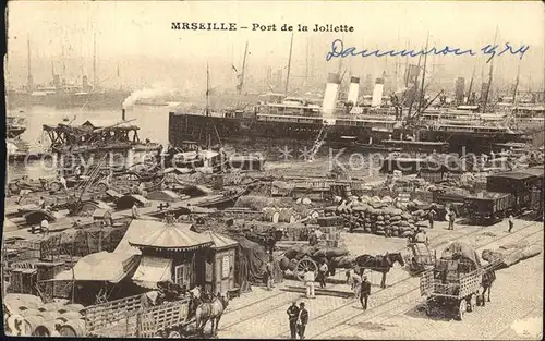 Marseille Port de la Joliette Kat. Marseille