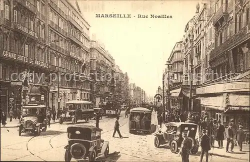 Marseille Rue Noailles Automobiles Kat. Marseille