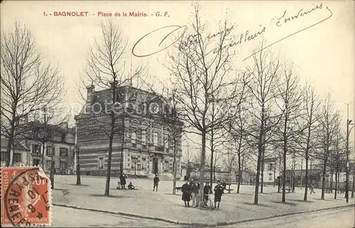 Bagnolet Place de la Mairie Kat. Bagnolet