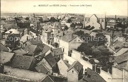 Romilly sur Seine Panorama Kat. Romilly sur Seine