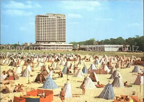 Rostock-Warnemuende Strand Hotel Neptun / Rostock /Rostock Stadtkreis