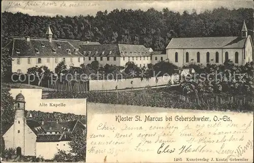 Gueberschwihr Kloster Saint Marcus Kat. Gueberschwihr