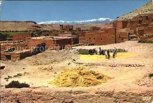 Marokko Maroc Village Berbere Kat. Marokko
