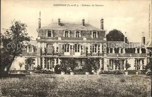 Dourdan Chateau de Semont Schloss Kat. Dourdan