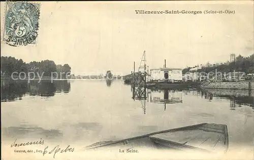 Villeneuve Saint Georges La Seine Kat. Villeneuve Saint Georges