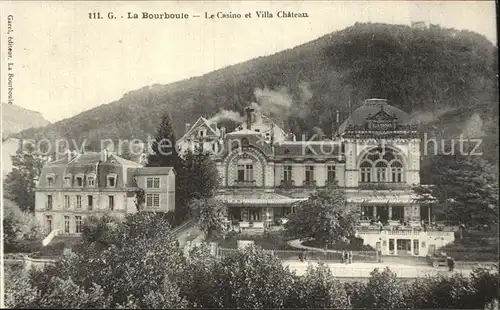 La Bourboule Le Casino et Villa Chateau Kat. La Bourboule