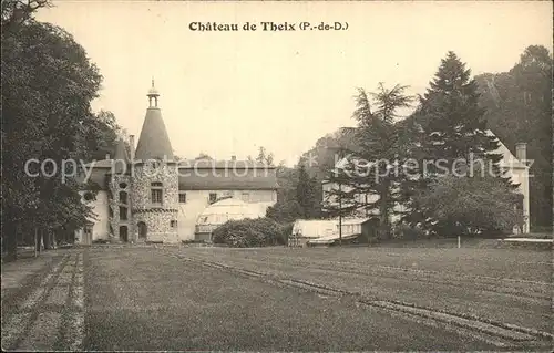 Saint Genes Champanelle Chateau de Theix Schloss Kat. Saint Genes Champanelle