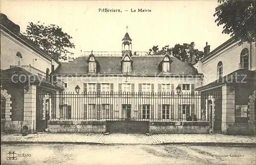Pithiviers Loiret La Mairie Kat. Pithiviers