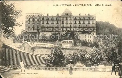 Chatelguyon Hotel Continental Kat. Chatel Guyon