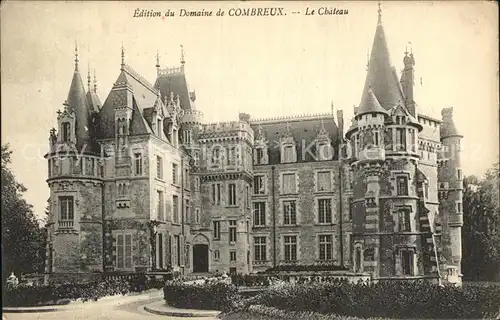 Combreux Chateau Schloss Kat. Combreux