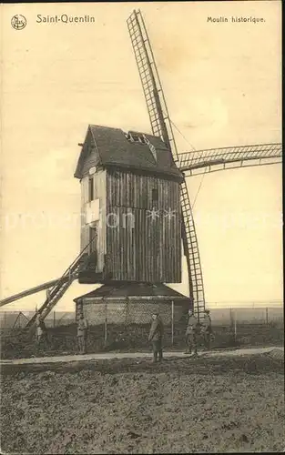 Saint Quentin Historische Muehle Kat. Saint Quentin