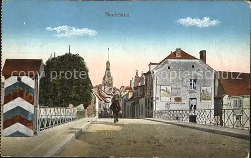 Neufchatel sur Aisne Ortsansicht Kat. Neufchatel sur Aisne