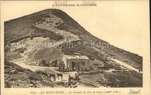 Le Mont Dore Puy de Dome Sommet du Puy de Sancy Collection l Auvergne illustree