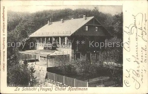 La Schlucht Munster Chalet Hardtmann Kat. Gerardmer