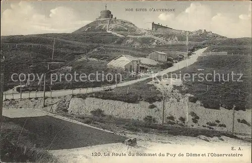 Puy de Dome Route du Sommet Observatoire Kat. Neuville