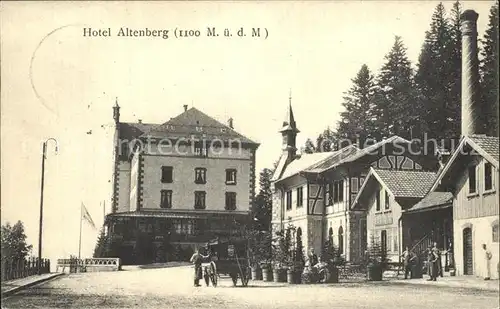 La Schlucht Hotel Altenberg Kat. Gerardmer