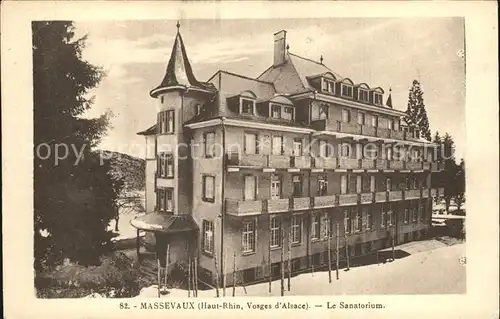 Masevaux Haut Rhin Alsace Sanatorium Kat. Masevaux