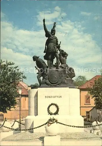 Eger Tschechien Dobo Istvans Denkmal