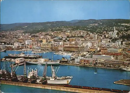 Rijeka Fiume Hafen Panorama