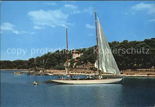 Mali Losinj Cikat Segelboot Kat. Kroatien