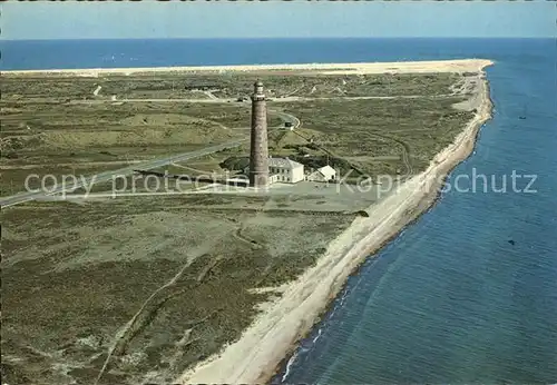 Grenen Skagen Leuchtturm Fliegeraufnahme