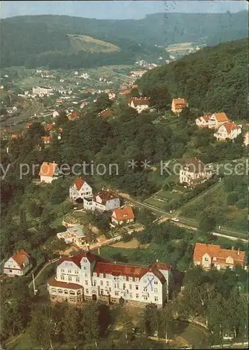 Hann. Muenden Fliegeraufnahme Hotel Restaurant Haus Weserland Kat. Hann. Muenden