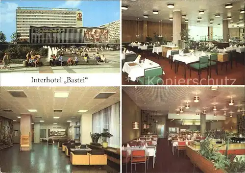 Dresden Interhotel Bastei Restaurant  Kat. Dresden Elbe