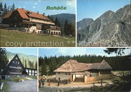 Rohace Zuberec Chata na Oraviciach Camping pod Rohacmi