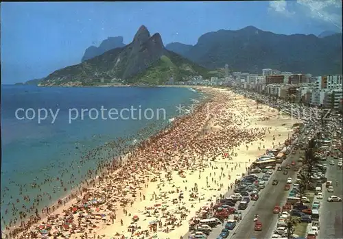 Rio de Janeiro Ipanema Fliegeraufnahme Kat. Rio de Janeiro