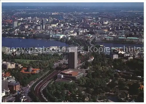 Hamburg SAS Plaza Hotel Fliegeraufnahme Kat. Hamburg