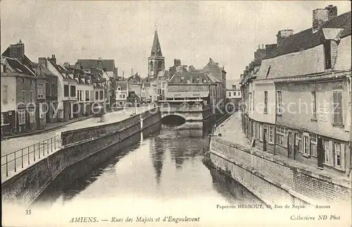 Amiens Rues des Majots et d Engoulevent Kat. Amiens