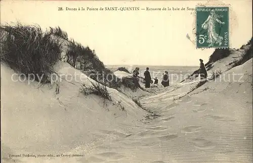 Saint Quentin en Tourmont Dunes Estuaire de la baie de Somme Kat. Saint Quentin en Tourmont