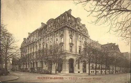 Paris Majestic Hotel Avenue Kleber Kat. Paris