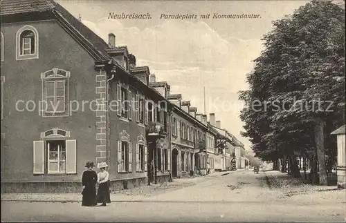 Neubreisach Paradeplatz Kommandantur Kat. Neuf Brisach