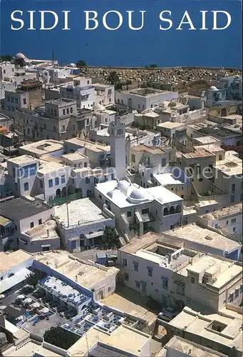 Sidi Bou Said Panorama Kat. Tunesien