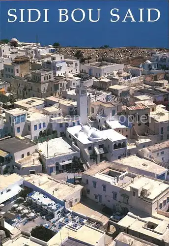 Sidi Bou Said Panorama Kat. Tunesien