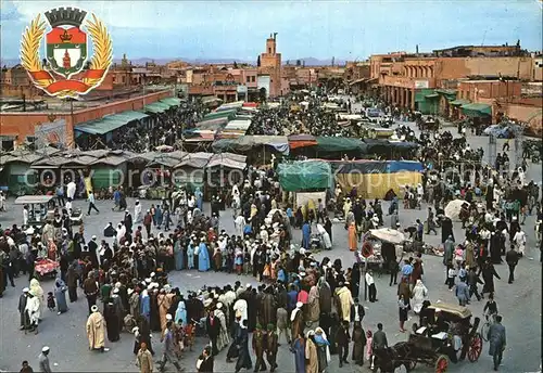 Marrakech Marrakesch Markt Kat. Marokko