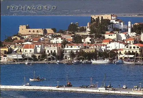 Pythagorio Hafen Kat. Samos