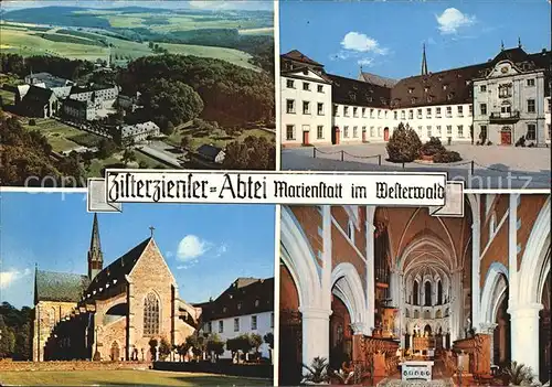 Marienstatt Westerwald Zisterzienser Abtei Kirche Inneres Kat. Streithausen