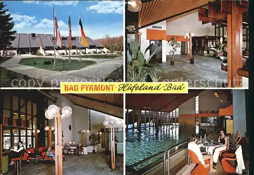 Bad Pyrmont Hufeland Bad Foyer Bar Hallenbad Kat. Bad Pyrmont