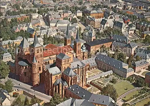 Trier Domgruppe Fliegeraufnahme Kat. Trier