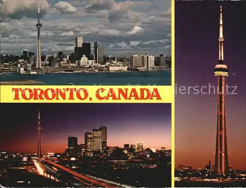 Toronto Canada Skyline Tower CN Kat. Ontario