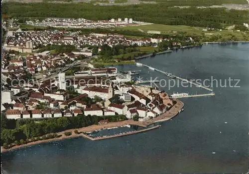 Friedrichshafen Bodensee Fliegeraufnahme Kat. Friedrichshafen