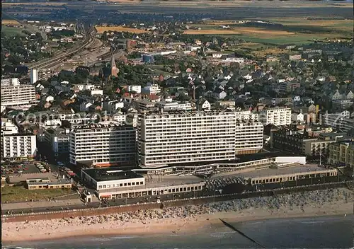 Westerland Sylt Fliegeraufnahme Kurzentrum  Kat. Westerland