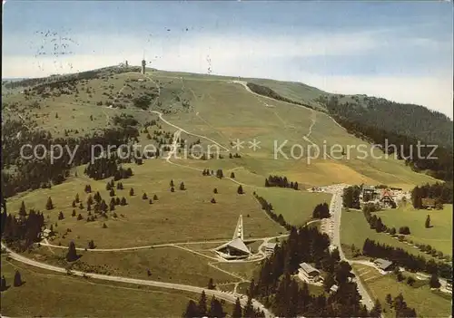 Feldberg Schwarzwald Fliegeraufnahme  Kat. Feldberg (Schwarzwald)