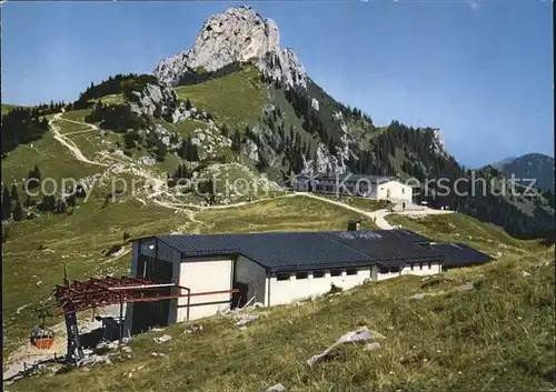Kampenwand Chiemgau Seilbahn Bergstation Kat. Aschau i.Chiemgau