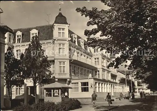 Ahlbeck Ostseebad Erholungsheim Bernhard Goering Kat. Heringsdorf Insel Usedom