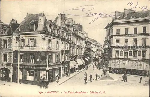 Amiens Place Gambetta Kat. Amiens