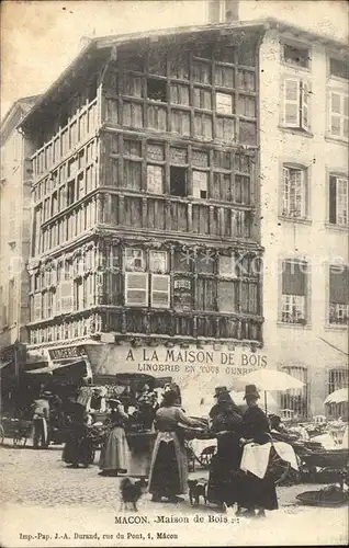 Macon Saone et Loire Maison de Bois Kat. Macon